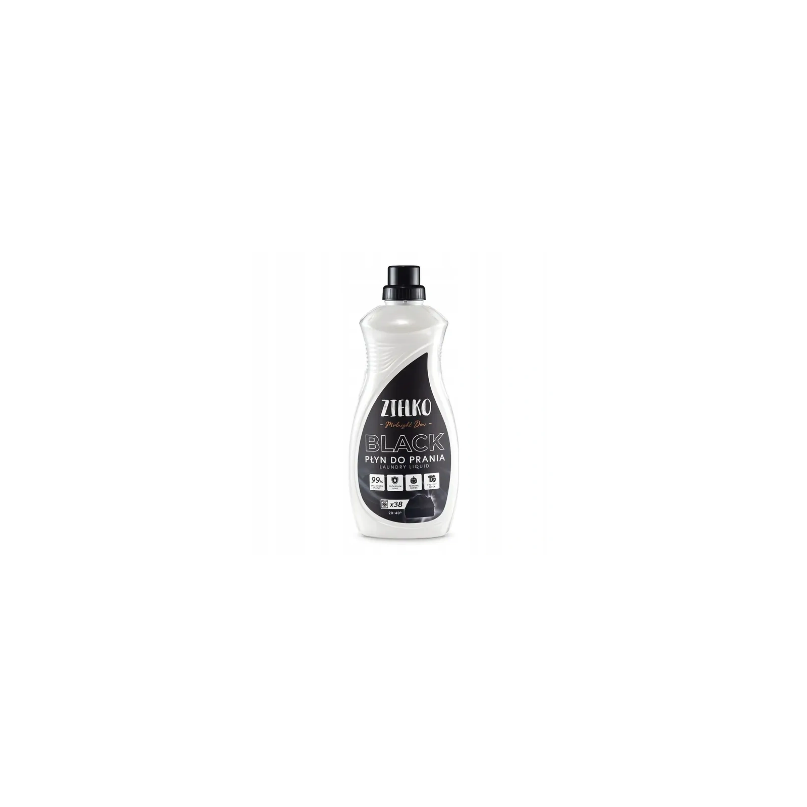 SYLVECO Zielko płyn do prania tkanin czarnych i ciemnych Midnight Dew 1520ml 