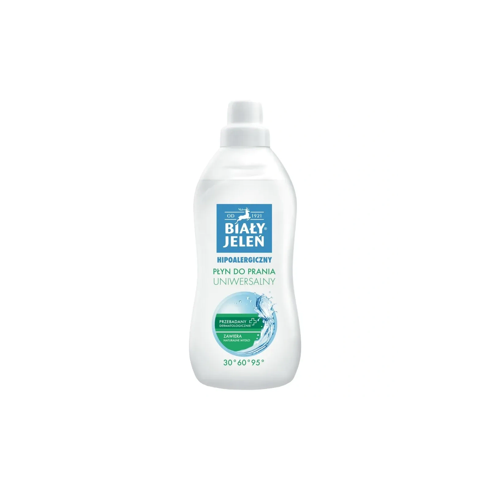BIAŁY JELEŃ hipoalergiczny płyn do prania uniwersalny 1000ml