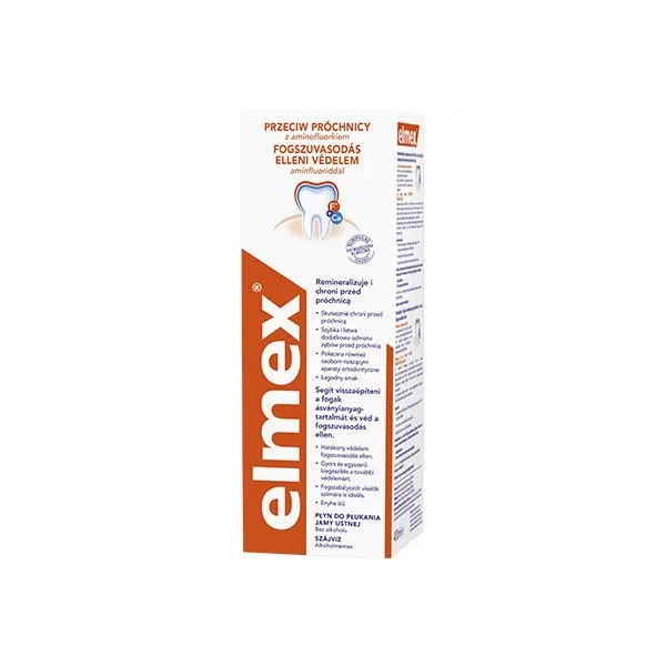 ELMEX płyn do płukania jamy ustnej przeciw próchnicy 400ml