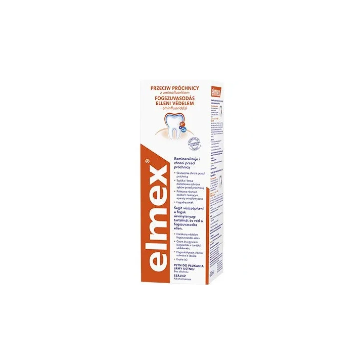 ELMEX płyn do płukania jamy ustnej przeciw próchnicy 400ml