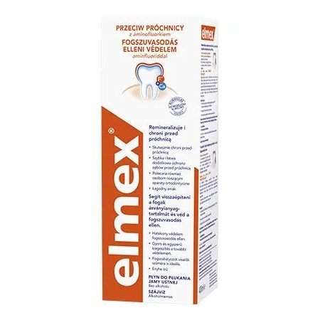 ELMEX płyn do płukania jamy ustnej przeciw próchnicy 400ml