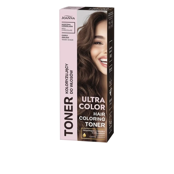 JOANNA Ultra Color toner koloryzujący do włosów Mleczna Czekolada 100g