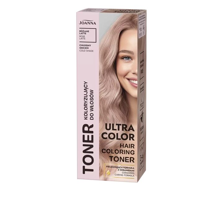 JOANNA Ultra Color toner koloryzujący do włosów Różane Latte 100g