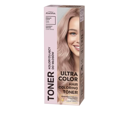JOANNA Ultra Color toner koloryzujący do włosów Różane Latte 100g