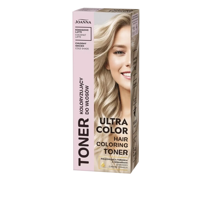 JOANNA Ultra Color toner koloryzujący do włosów Kokosowe Latte 100g