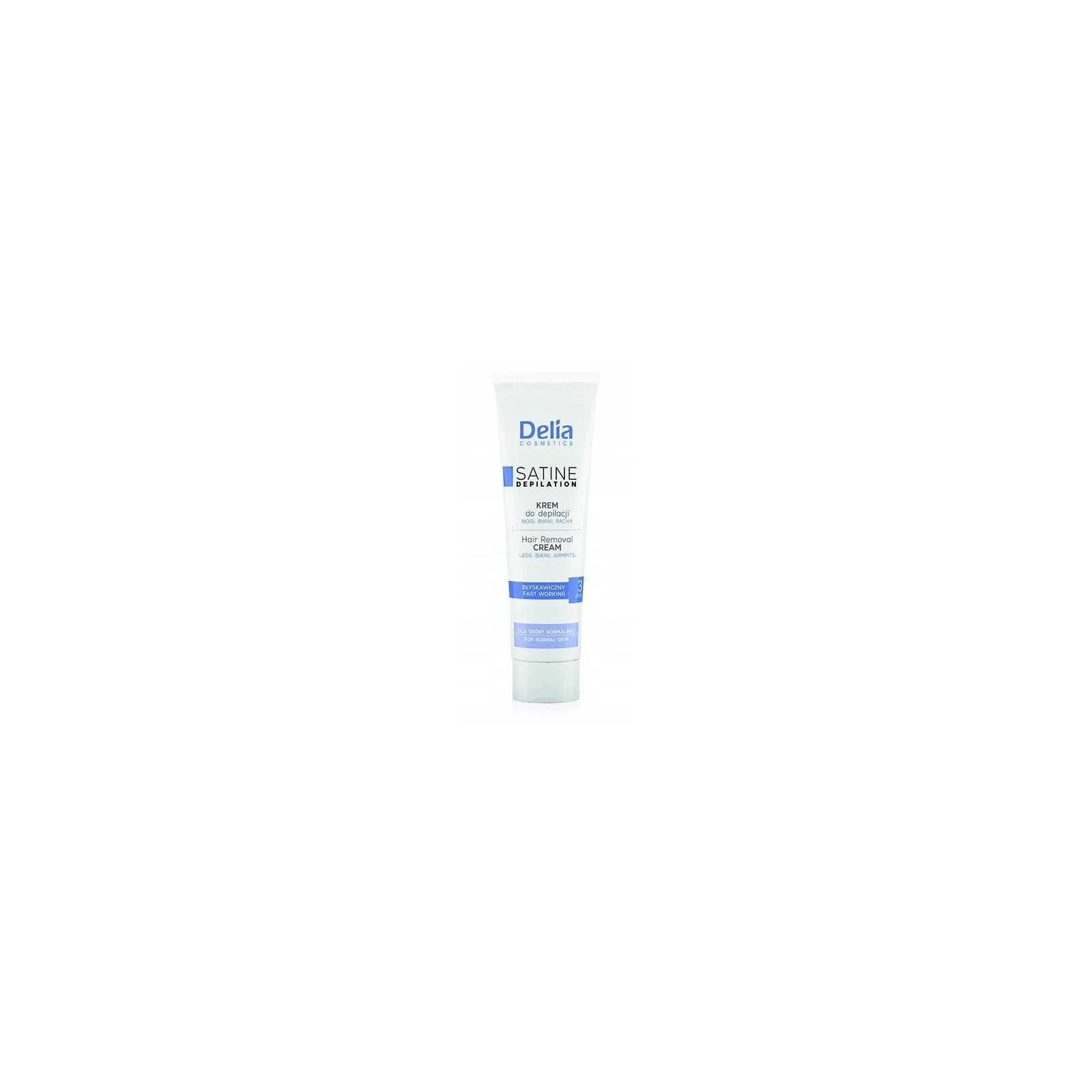 DELIA Satine Depilation krem do depilacji 3-minutowy błyskawiczny 100ml 
