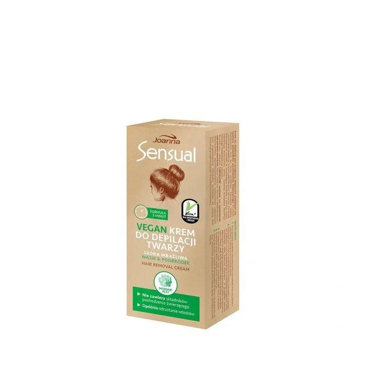 JOANNA Sensual Vegan krem do depilacji twarzy 20g