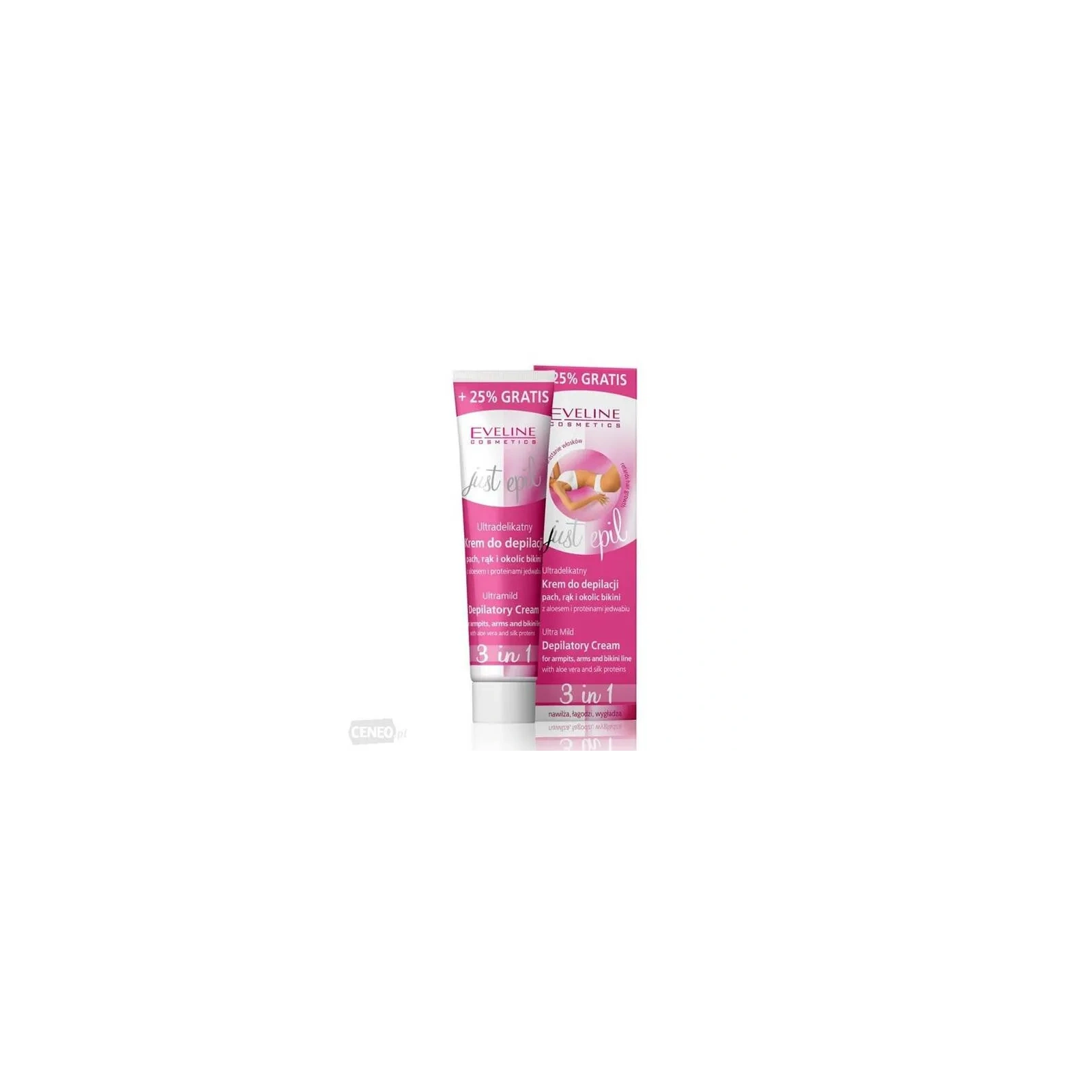 EVELINE Just Depil 3w1 Ultradelikatny krem do depilacji 125ml