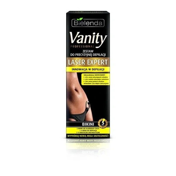 BIELENDA Vanity Laser Expert zestaw do depilacji Bikini 100ml