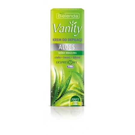 BIELEDNA Vanity krem do depilacji Aloes 100ml
