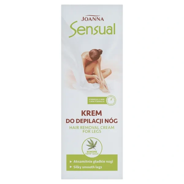 JOANNA Sensual krem do depilacji nóg Konopie 100g