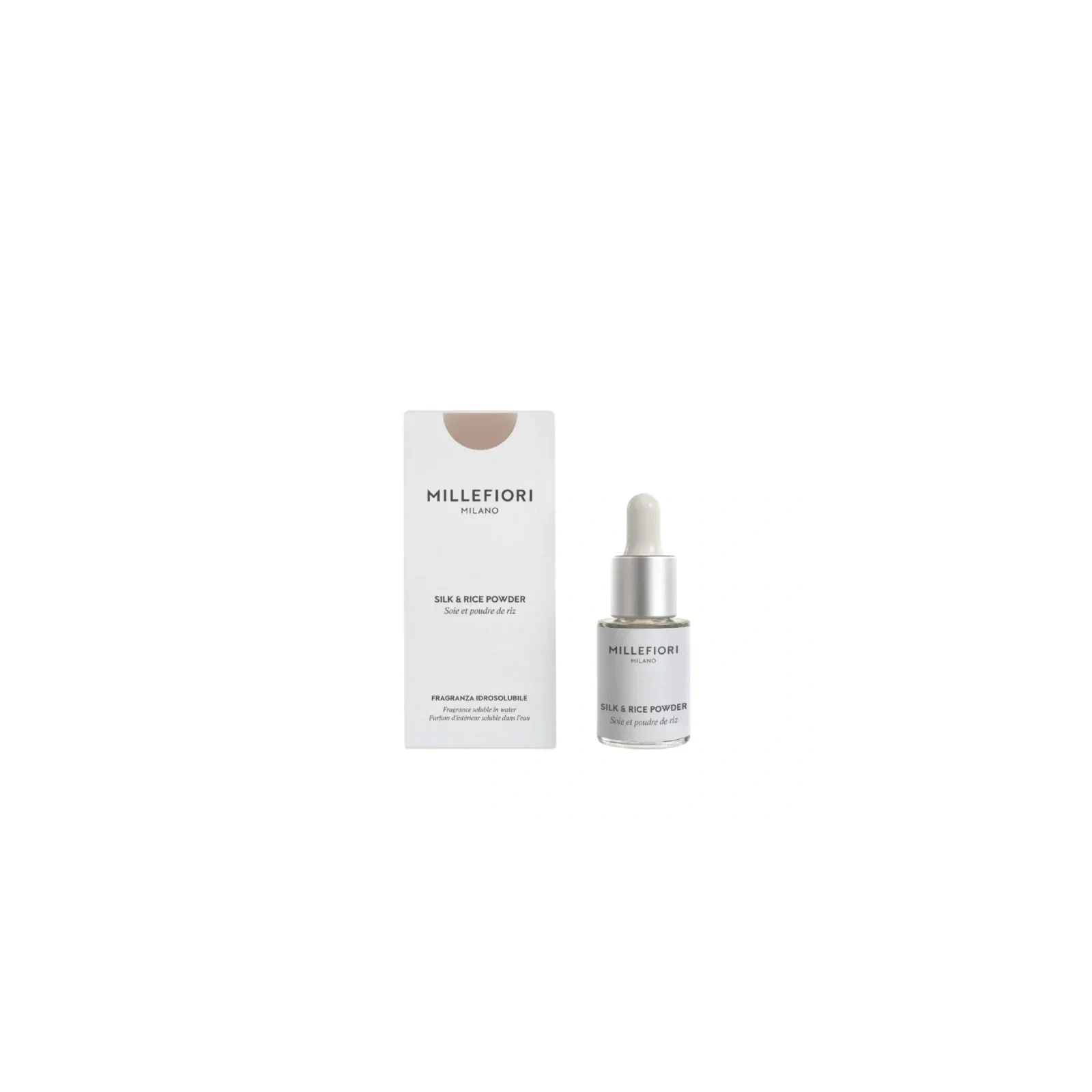 MILLEFIORI MILANO Ultrasonic olejek zapachowy SILK & RICE POWDER 15ml