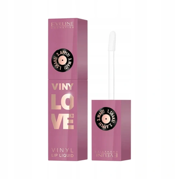 EVELINE VinyLove płynna pomadka do ust z efektem winylowym 03 Bestie 4ml