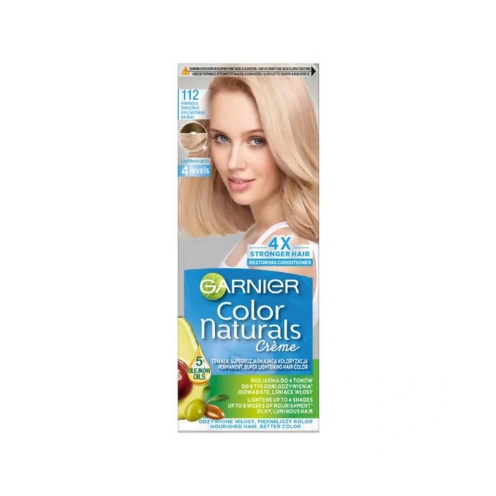 GARNIER Color Naturals Creme 112 Antarktyczny Srebrny Blond
