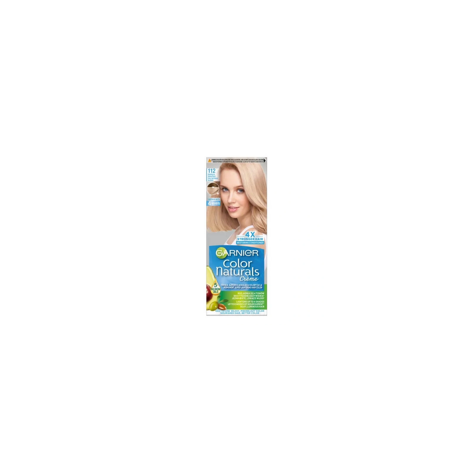 GARNIER Color Naturals Creme 112 Antarktyczny Srebrny Blond