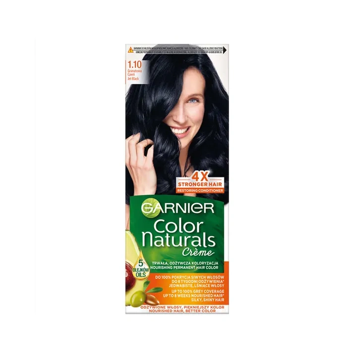 GARNIER Color Naturals Creme 1.10 Granatowa Czerń 