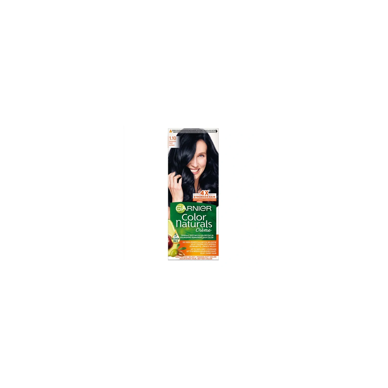 GARNIER Color Naturals Creme 1.10 Granatowa Czerń 