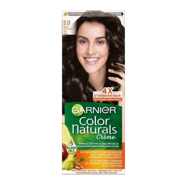 GARNIER Color Naturals Creme 2.0 Bardzo Ciemny Brąz