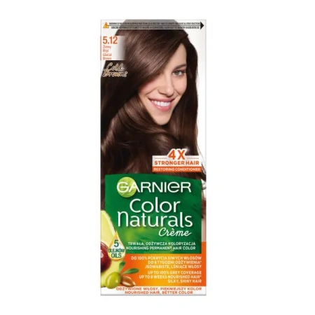 GARNIER Color Naturals Creme 5.12 Zimny Brąz