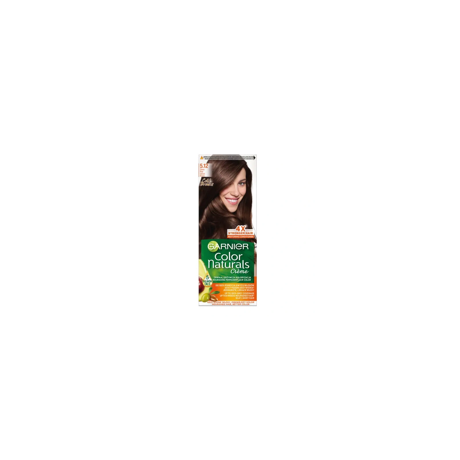 GARNIER Color Naturals Creme 5.12 Zimny Brąz