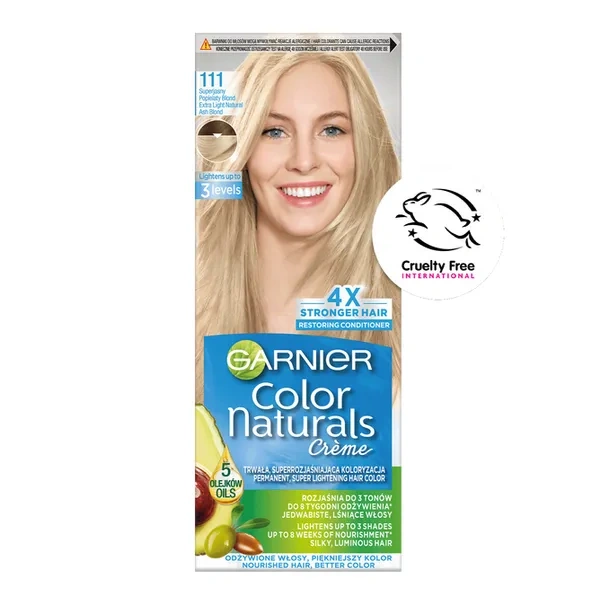 GARNIER Color Naturals Creme 111 Superjasny Popielaty Blond