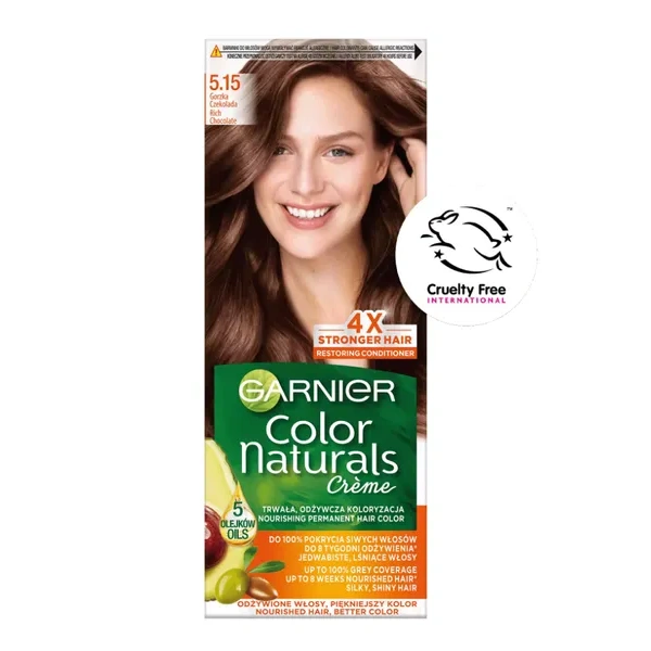 GARNIER Color Naturals Creme 5.15 Gorzka Czekolada