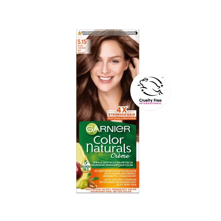 GARNIER Color Naturals Creme 5.15 Gorzka Czekolada