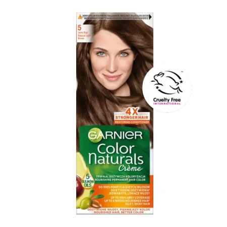 GARNIER Color Naturals Creme 5 Jasny Brąz