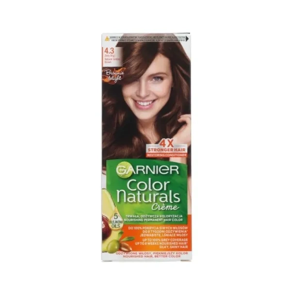 GARNIER Color Naturals Creme 4.3 Złoty Brąz
