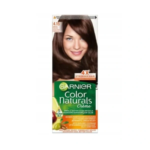 GARNIER Color Naturals Creme 4.15 Mroźny Kasztan