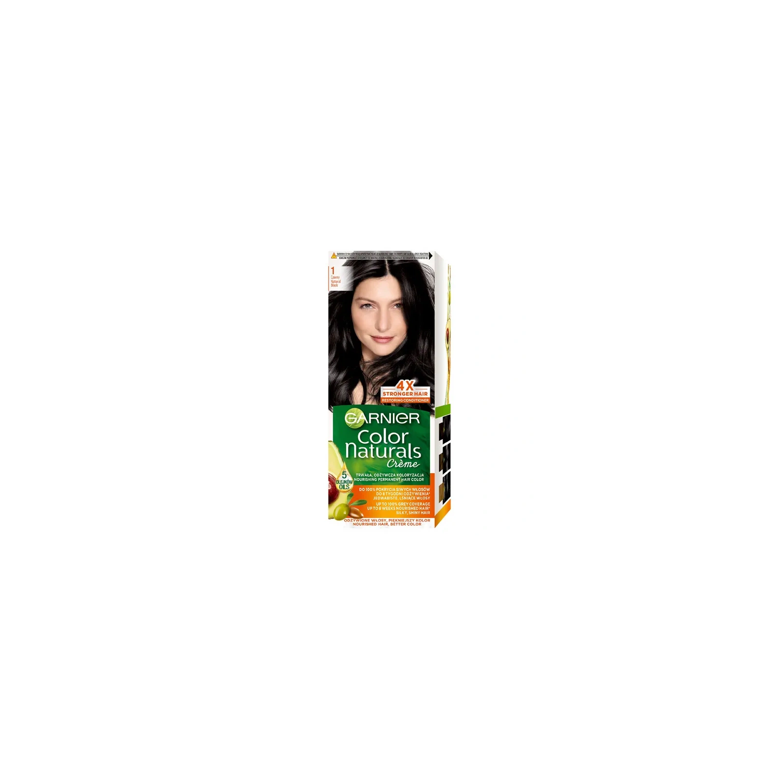 GARNIER Color Naturals Creme krem koloryzujący do włosów 1 Czarny