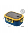 ECARLA Lunch Box śniadaniówka ze sztućcami 21x14,5x8cm Granat PJM44GRAN