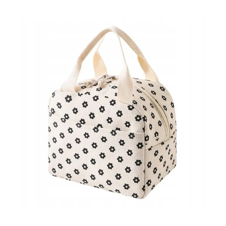 ECARLA torba termiczna piknikowa Lunch Box 26x21x18cm Stokrotki PJM45 