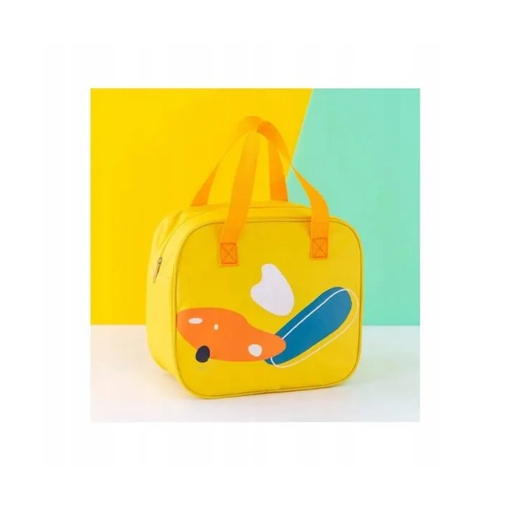 ECARLA torba do przenoszenia żywności LUNCH BOX żółta PJM21WZ2 