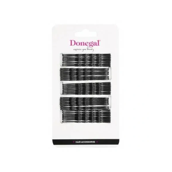 DONEGAL Wsuwki do włosów 5,5cm Czarne