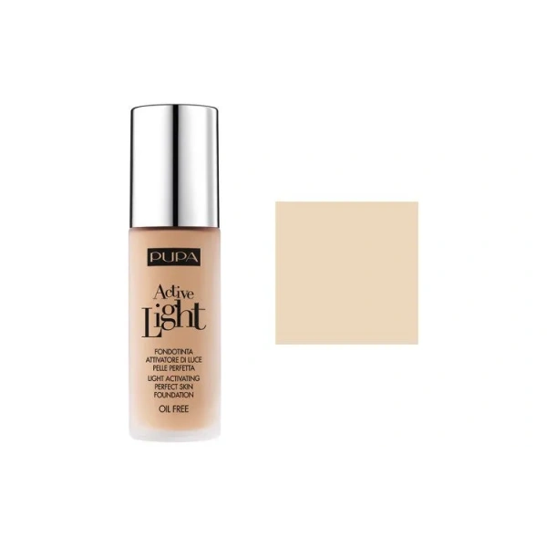PUPA Active Light Perfect Skin Foundation SPF10 02 Ivory 30ml
