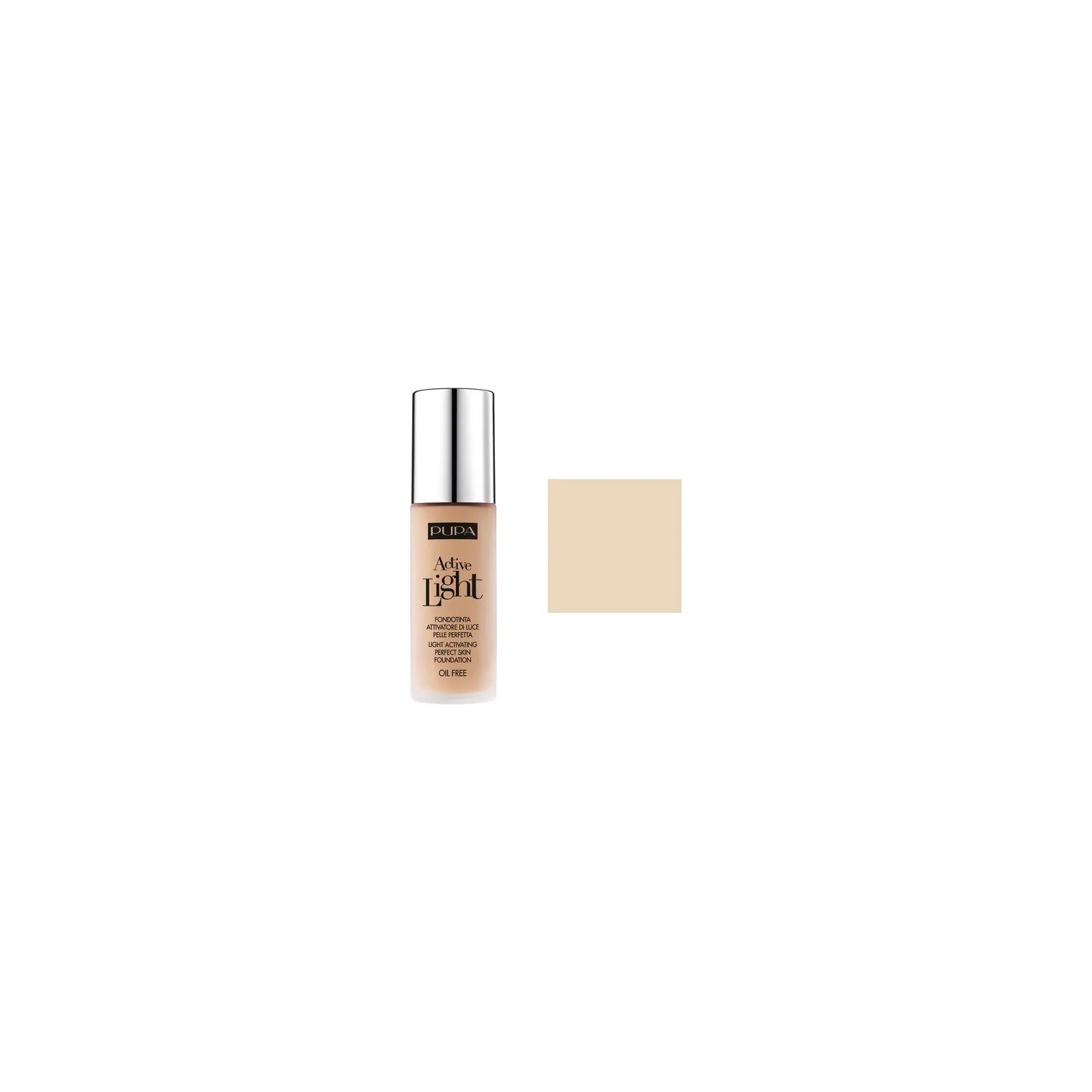 PUPA Active Light Perfect Skin Foundation SPF10 02 Ivory 30ml