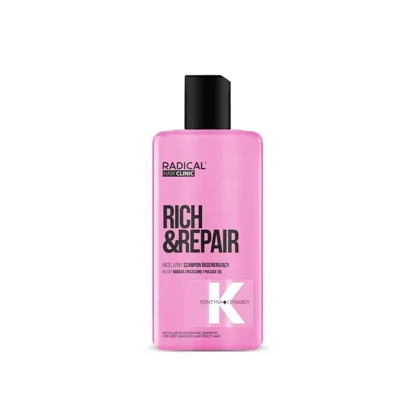 Farmona FARMONA Radical Hair Clinic Rich &amp; Repair szampon do włosów regenerujący 300ml — Składniki i ocena