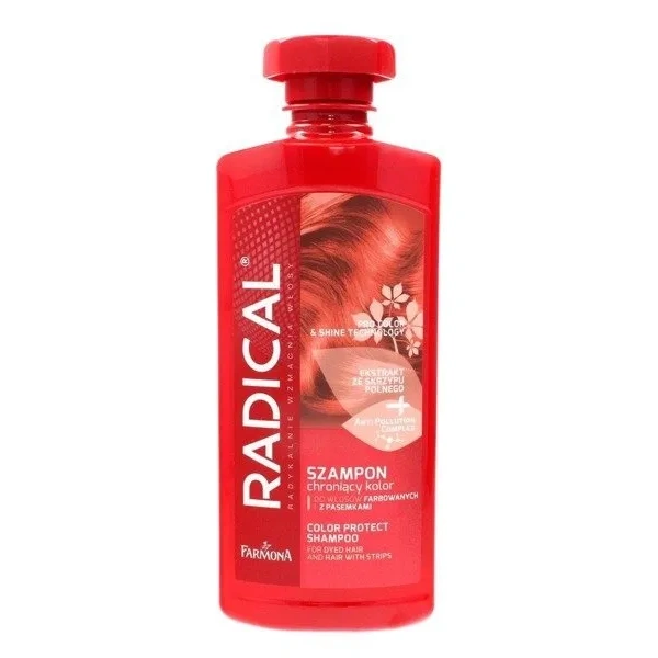 RADICAL Szampon do włosów farbowanych 400ml