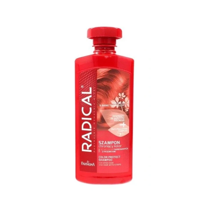 RADICAL Szampon do włosów farbowanych 400ml