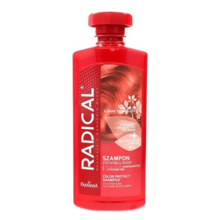 RADICAL Szampon do włosów farbowanych 400ml