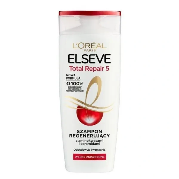LOREAL Elseve Total Repair 5 szampon do włosów wypełniający 400ml