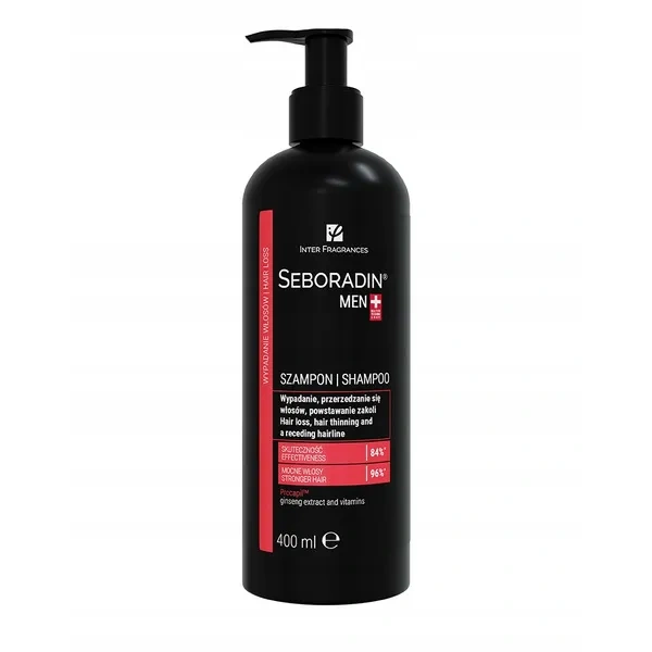 Seboradin SEBORADIN Men Forte+ szampon do włosów z tendencją do wypadania 400ml