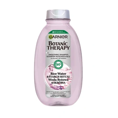 BOTANIC THERAPY Woda Ryżowa & Skrobia szampon do włosów 400ml 