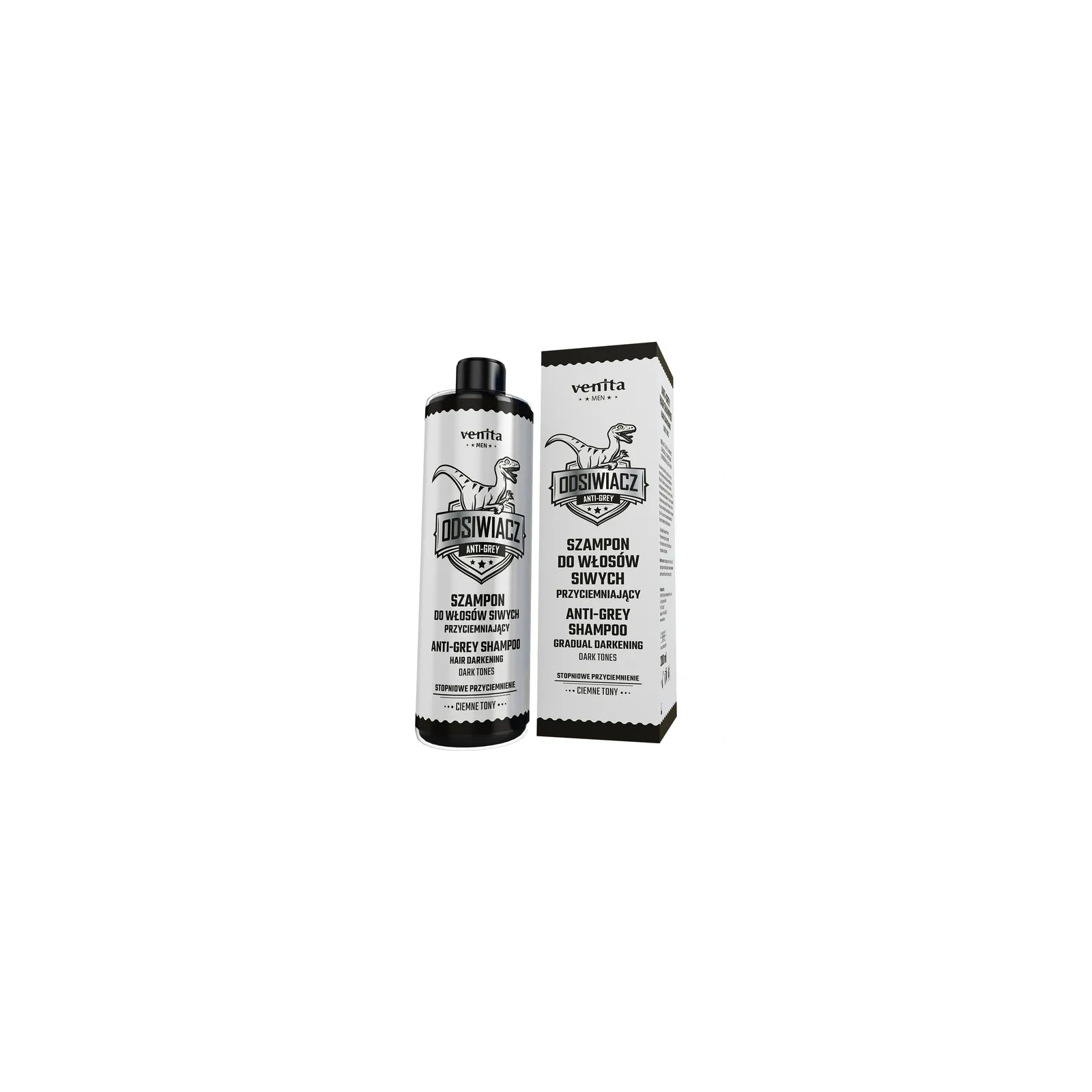 VENITA Men odsiwiacz szampon Ciemne tony 200ml 