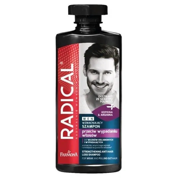 RADICAL Men szampon do włosów przeciw wypadaniu 400ml