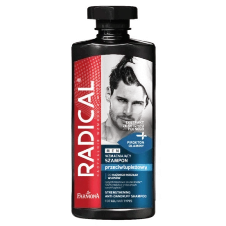 RADICAL Men szampon do włosów przeciwłupieżowy 400ml