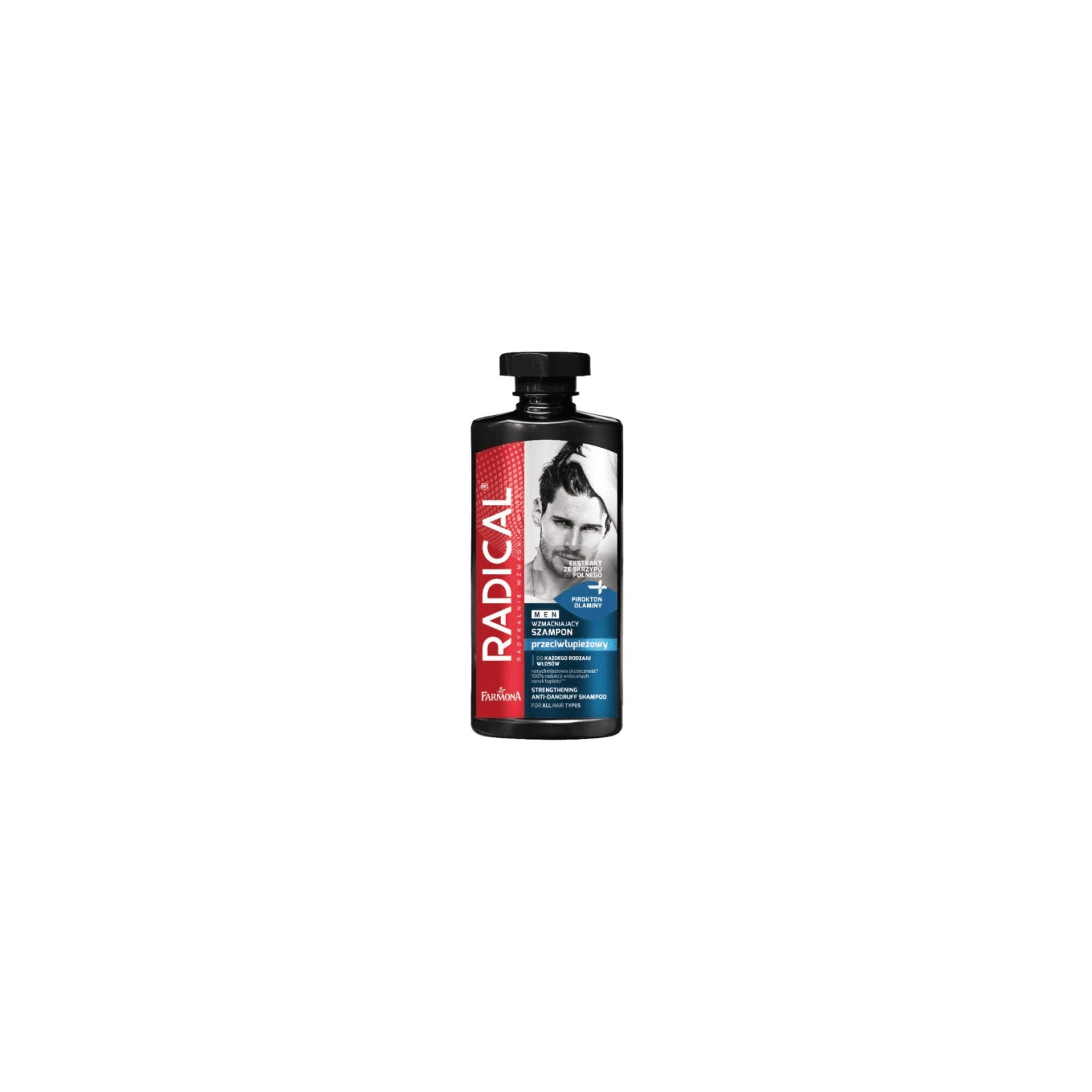 RADICAL Men szampon do włosów przeciwłupieżowy 400ml
