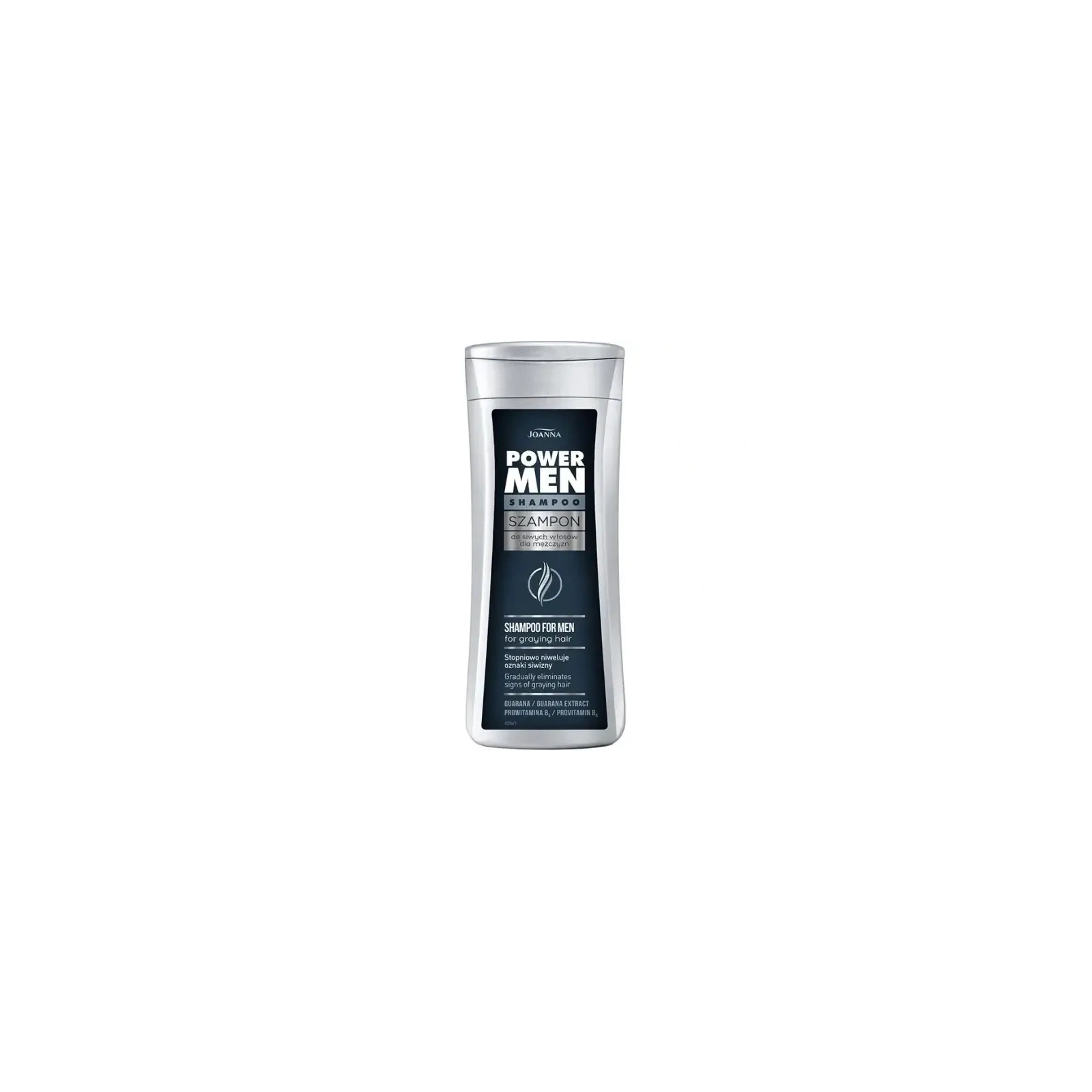 JOANNA Power Men Hair szampon do siwych włosów dla mężczyzn 200ml