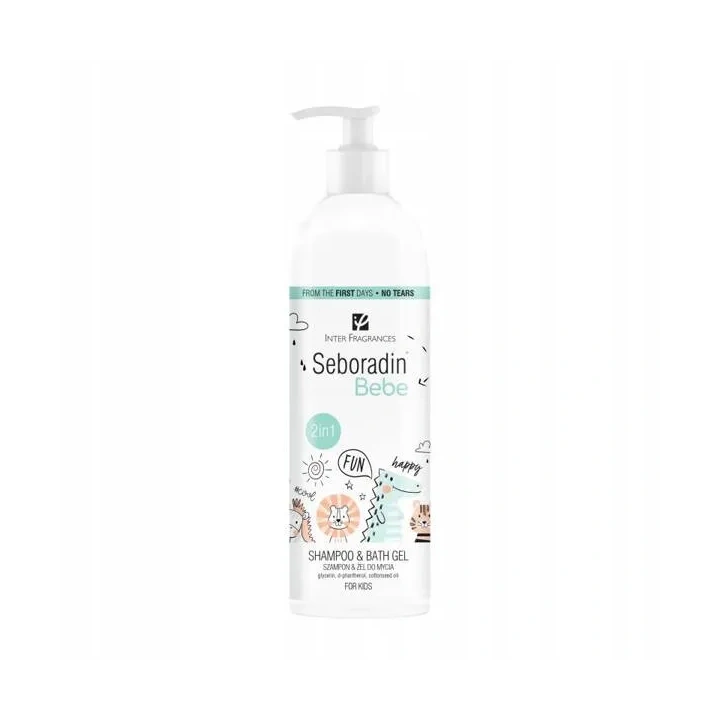 SEBORADIN Bebe 2w1 szampon i żel do mycia Hypoallergenic 500ml 